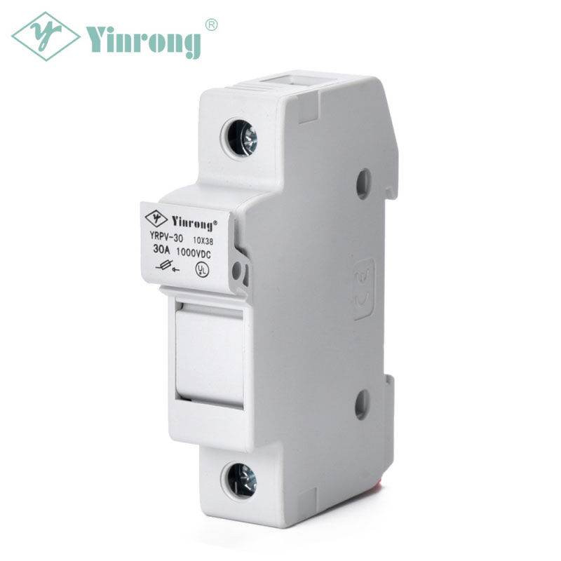 1000VDC 30A 10×38mm Solar PV DIN Rail Solar Fuse