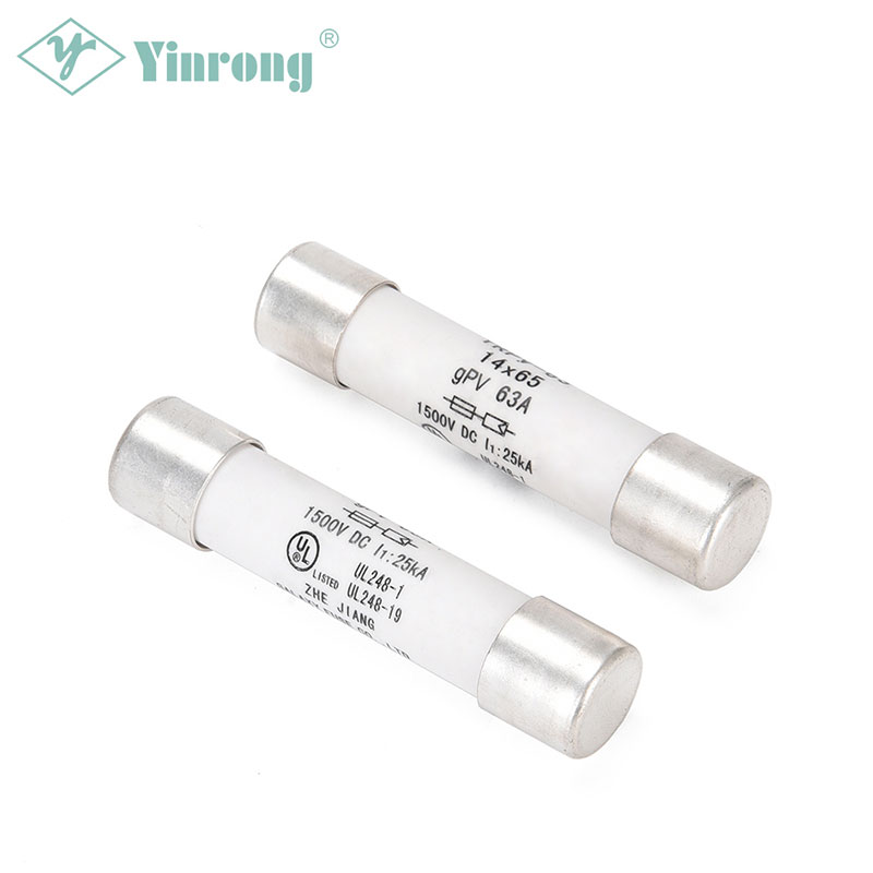 1000VDC 63A 14×65mm Solar PV Fuse Link