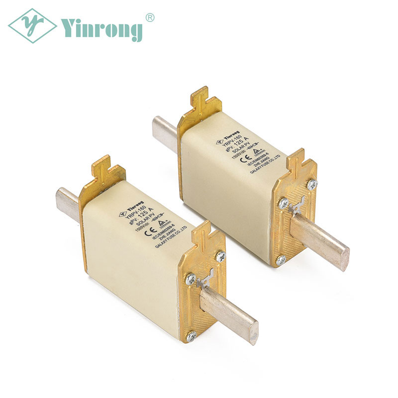 1500VDC 160A NH0 Solar PV Fuse Link