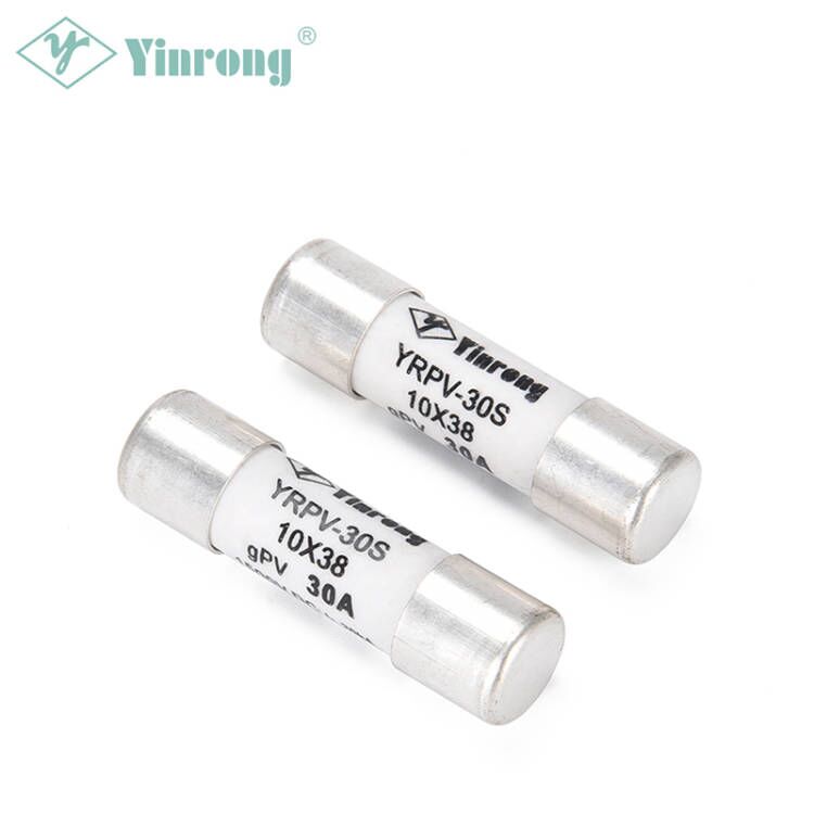 1500VDC 30A 10×38mm Solar PV Fuse Link