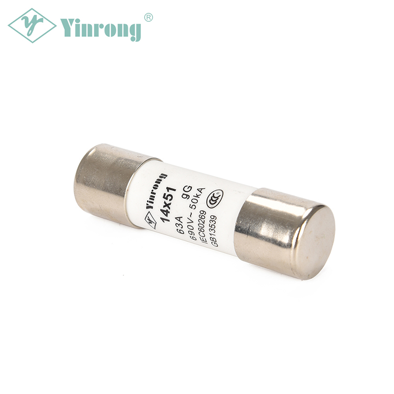 500VAC 63A 14×51mm Κυλινδρικός Σύνδεσμος Ασφάλειας HRC